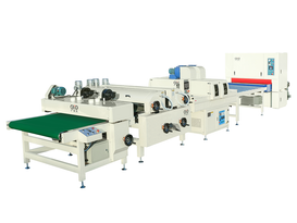 Machine de rev&ecirc;tement &agrave; rouleaux UV