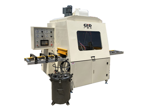 Machine de peinture de profil